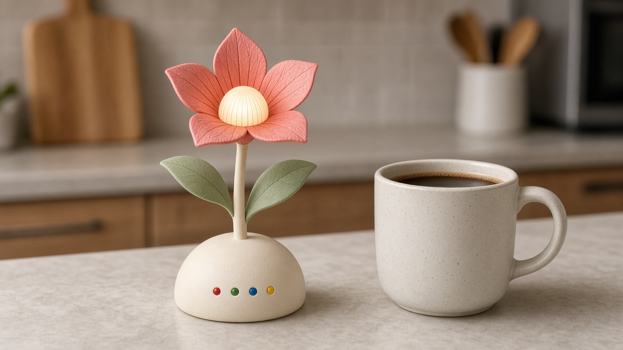 Wilt on the kitchen counter — glanceable plant care