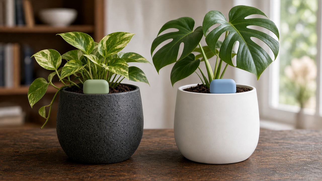 Wilt color-matched soil spikes — 4 included